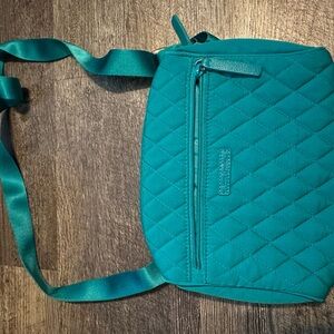 Vera Bradley Teal Quilted Crossbody Bag